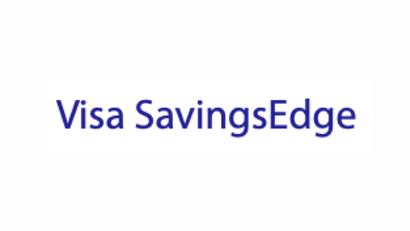 Visa SavingsEdge logo.