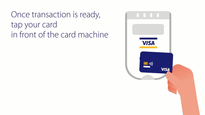 How do I make contactless payments?